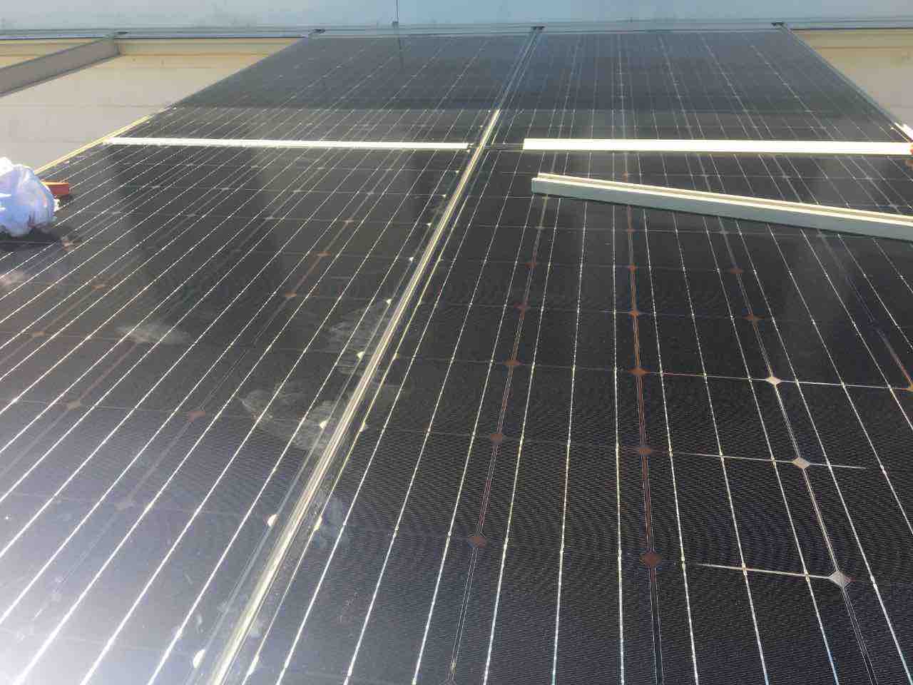 Installation of Solar Panels on Pergola Dana Point